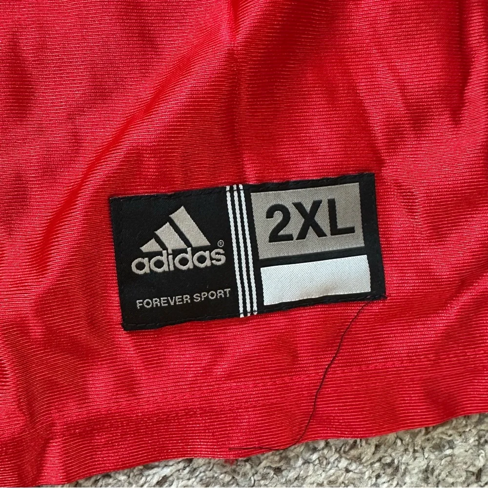 Adidas Wisconsin Red‎ Basketball Jersey